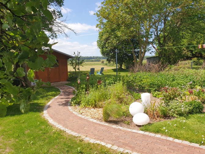 Ferienwohnung in Kabelhorst - Kripke - Ich arbeite gern im Garten