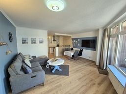 Ferienwohnung in Gr&ouml;mitz - Gr&ouml;mitz-Center - Wohnraum