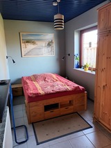 Ferienhaus in Kleinwessek - Hartung - Schlafzimmer mit Doppelbett