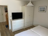 Ferienhaus in Warnemünde - Hohe Düne - Lilla Dan - Schlafzimmer 3 OG mit Fernseher