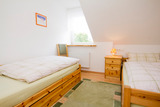 Ferienwohnung in Rettin - Ferienhof Hansen Seeigel - Kinderzimmer mit 2 Einzelbetten