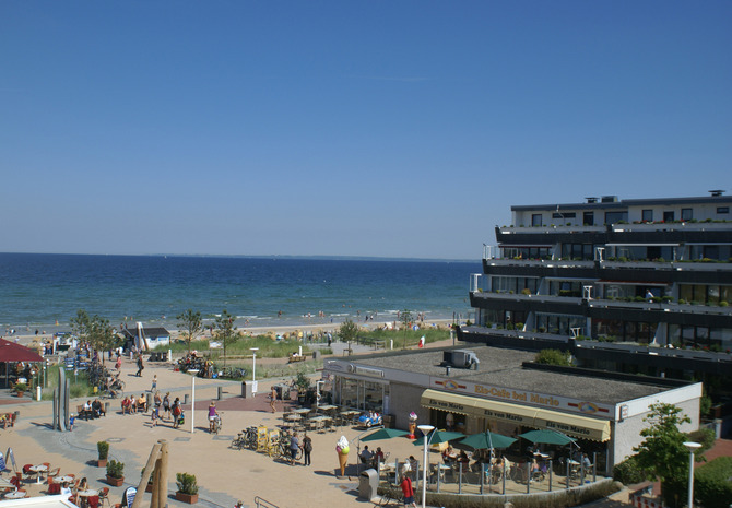 Ferienwohnung in Scharbeutz - Haus Meeresstrand - App. 409 - Ausblick