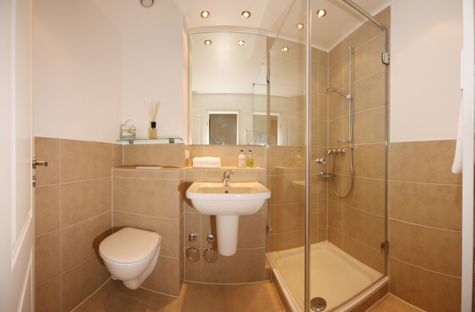 Appartement in Scharbeutz - Haus Meeresstrand - App. 202 - Duschbad mit WC