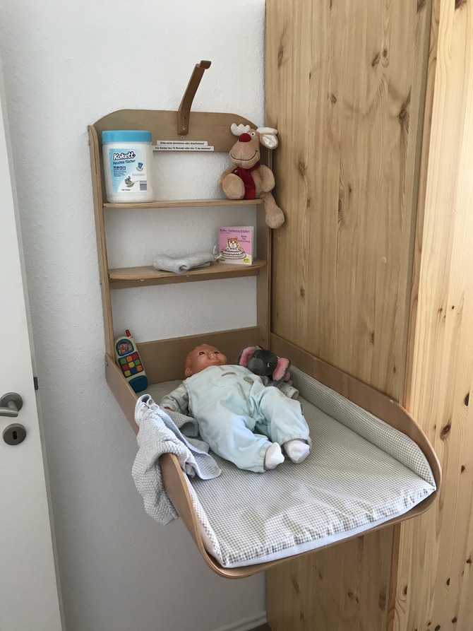Ferienwohnung in Niendorf/Ostsee - Haus Edda FeWo Schwalbennest - Baby-Wickeltisch