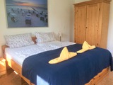 Ferienwohnung in Dahme - Ronjas Reich - Doppelbett im Schlafzimmer Ferienwohnung in Dahme - Ronjas Reich - Doppelbett im Schlafzimmer