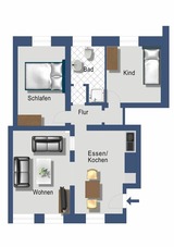 Ferienwohnung in Rabenkirchen-Faul&uuml;ck - Schleiblick App. 10 - Bild 10