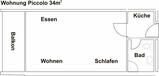 Ferienwohnung in Fehmarn OT Burgtiefe - Südstrandwohnung Seiss "Piccolo" - Bild 24