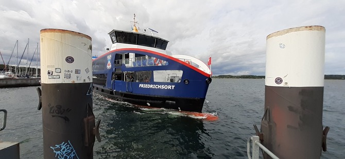 Ferienwohnung in Laboe - Förde-Traumblick 3 - Entspannt mit der Hafenfähre über die Kieler Förde