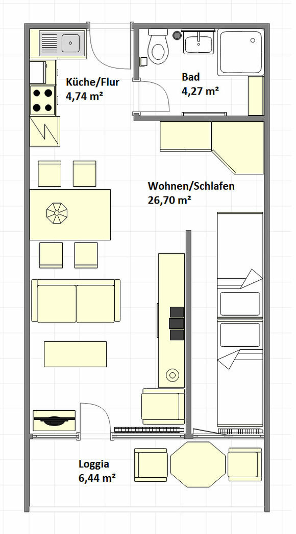Ferienwohnung in Holm - Simon, Thorsten: Ferienapp. "Ostseepanorama" (Nr. 1215) im "Haus Kiel" - Bild 13 Ferienwohnung in Holm - Simon, Thorsten: Ferienapp. "Ostseepanorama" (Nr. 1215) im "Haus Kiel" - Bild 13