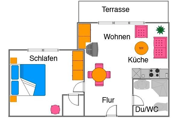 Ferienwohnung in Ostseeheilbad Zingst - Ut kiek, Sprotte - Bild 12