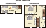 Ferienhaus in Streu - Jasmunder-Boddenhaus - Grundriss Jasmunder Boddenhaus
