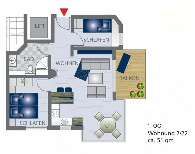 Ferienwohnung in Großenbrode - Möwennest 7 - Großenbrode - Bild 21