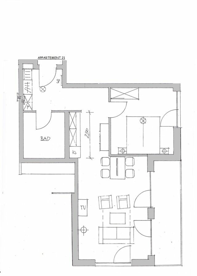 Ferienwohnung in Eckernf&ouml;rde - Apartment 21, Blickrichtung Binnenhafen Nord/Offenes Meer - Bild 2