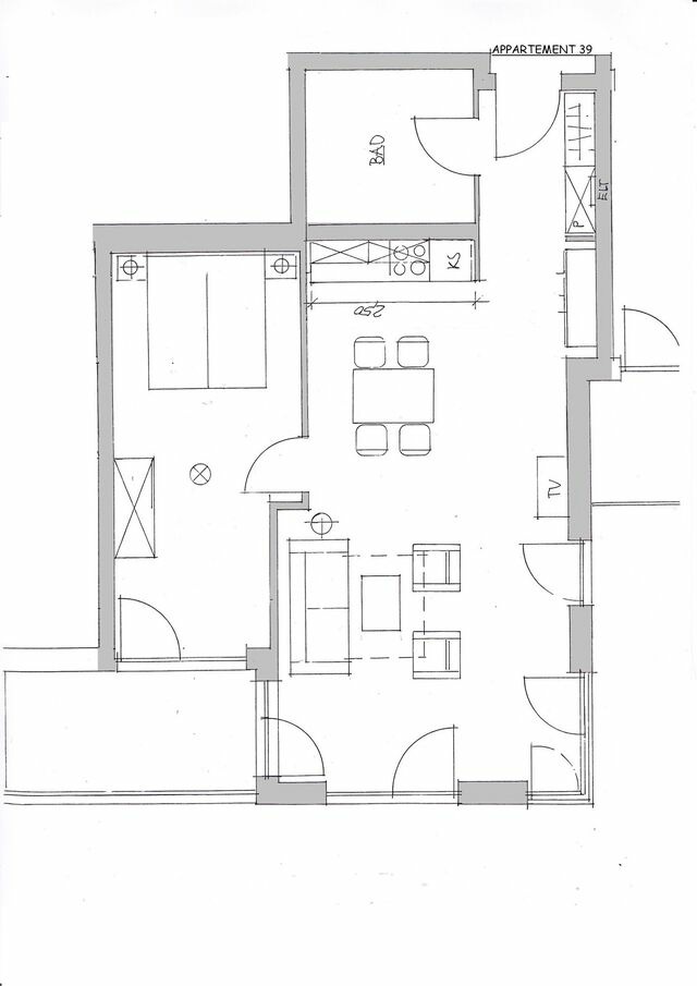 Ferienwohnung in Eckernförde - Apartmenthaus Hafenspitze Ap. 39 "Hafentraum", Blickrichtung Binnenhafen West/Innenstadt - Bild 2