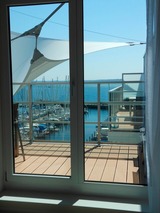 Ferienwohnung in Eckernf&ouml;rde - Apartment 42 "Segler", mit Sauna, Blickrichtung offene See - Bild 1