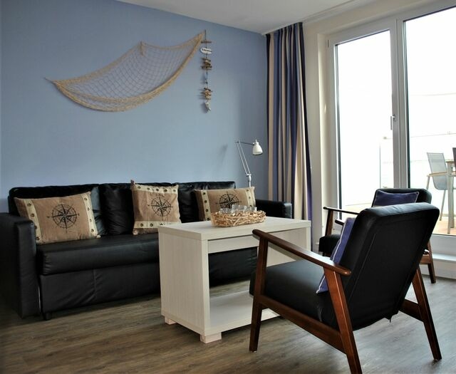 Ferienwohnung in Eckernf&ouml;rde - Apartment 42 "Segler", mit Sauna, Blickrichtung offene See - Bild 15