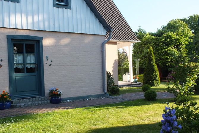 Ferienwohnung in Prerow - Kl&ouml;nhus Prerow - Eingang K&auml;ptn Sun