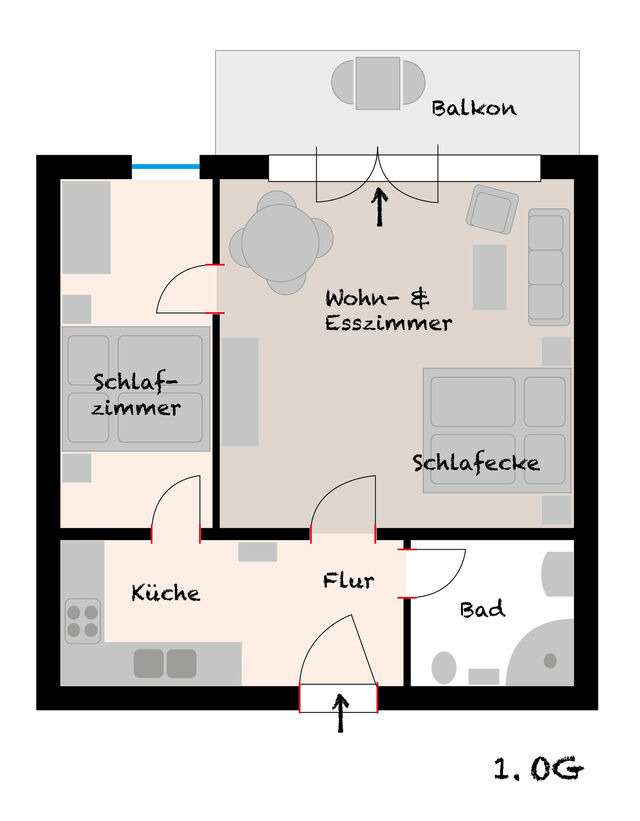 Ferienwohnung in Fehmarn OT Burgtiefe - Cozy Beach - Bild 24