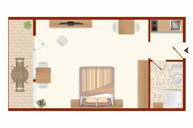 Ferienwohnung in Sch&ouml;nberg-Holm - Haus Eckernf&ouml;rde Kapit&auml;n Haddock - Bild 15