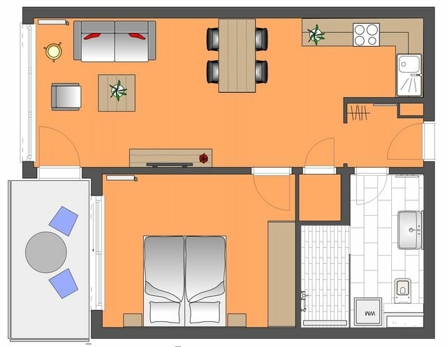 Ferienwohnung in Ahlbeck - (Brise) Strandresidenz Else Marie App. 0.6 - Bild 20