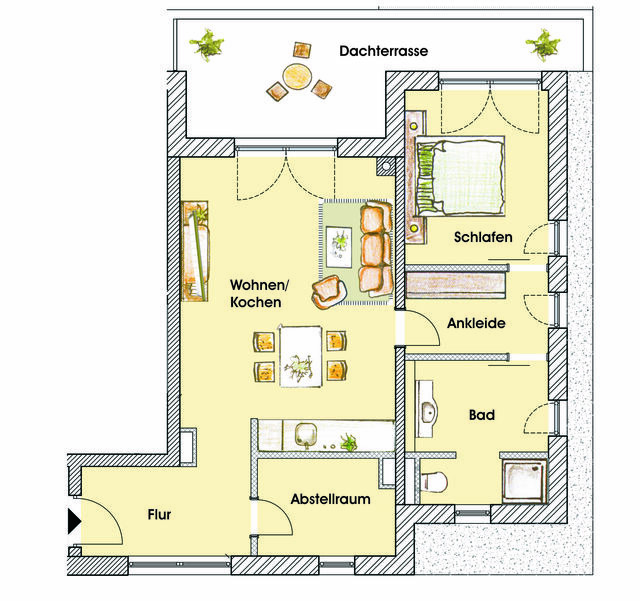 Ferienwohnung in Ahlbeck - (Brise) Ahlbeck Suiten App. 12 - Bild 21
