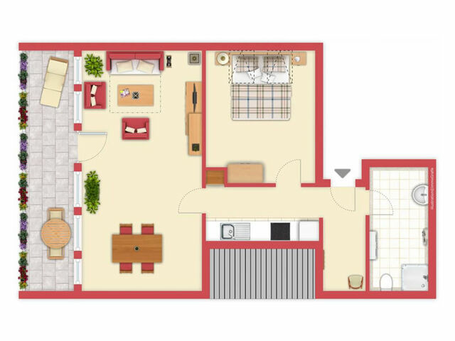 Ferienwohnung in Dahme - Zur sch&ouml;nen Aussicht - FW 20 - Bild 13