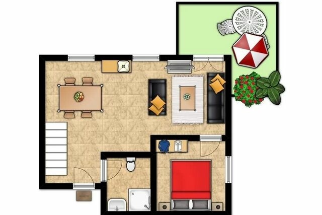 Ferienwohnung in Boltenhagen - Hanseresidenz II Whg. 18 - Bild 23