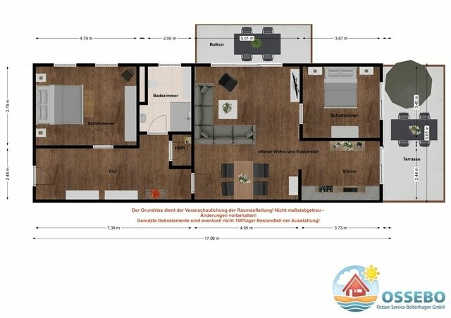 Ferienwohnung in Boltenhagen - Haus am Haftbruch Whg. 01 - Bild 20