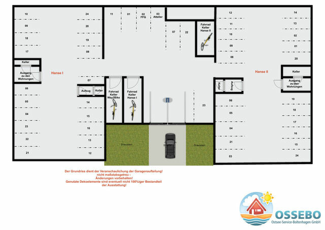 Ferienwohnung in Boltenhagen - Hanseresidenz II Whg. 09 - Bild 22