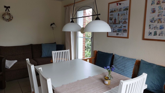 Ferienhaus in Merkendorf - Ferienhaus - Johannsen - Wohn-E&szlig;bereich