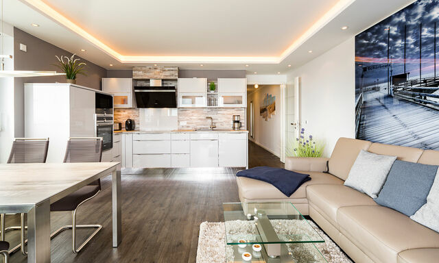 Ferienwohnung in Scharbeutz - Panorama 180 Grad - Bild 12
