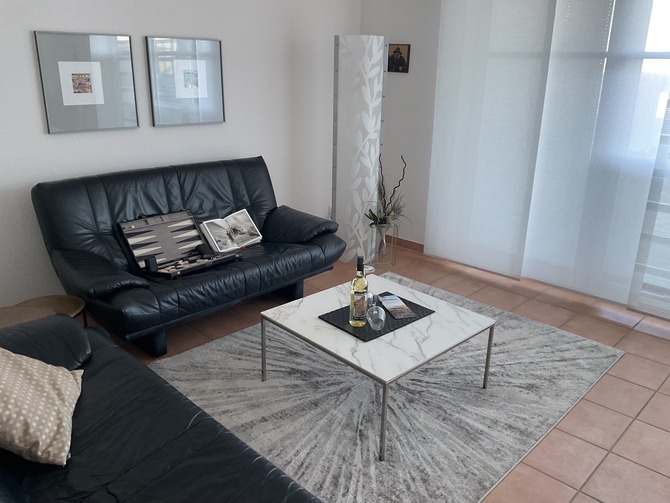 Ferienwohnung in Haffkrug - Seehaus zur Strandbr&uuml;cke - Wohnbereich